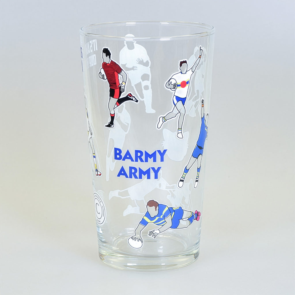 Warrington Wolves Pint Glass