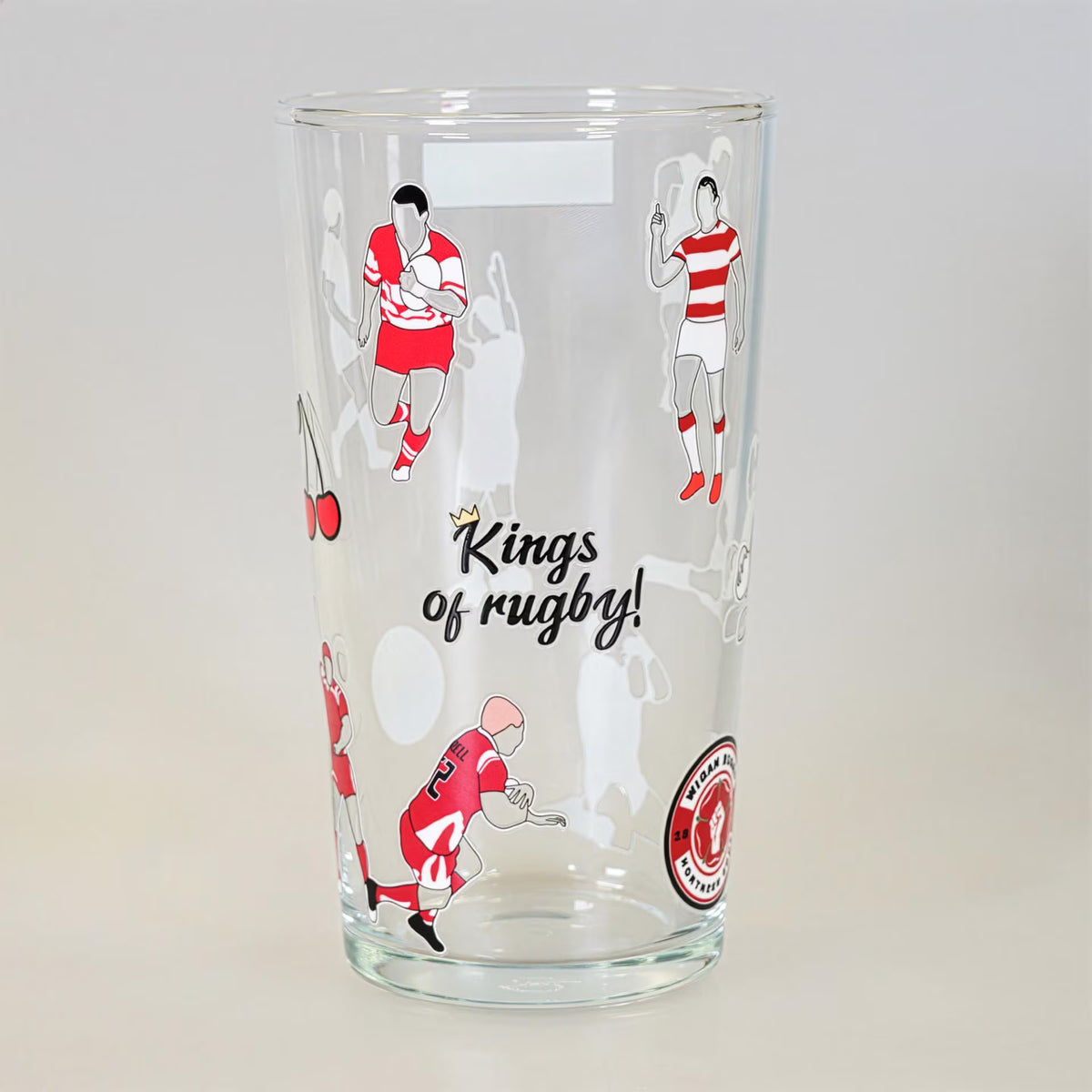 Wigan Warriors Pint Glass