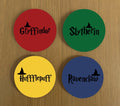 Harry Potter Houses Coasters Pack of 4 or Individual Coasters