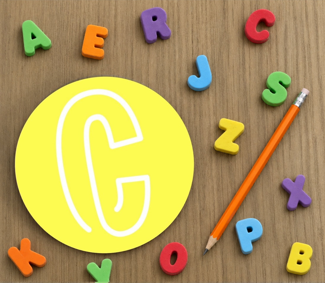 Personalised Alphabet Coaster